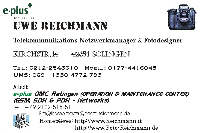 Visitenkarte vergrssern? Klicke hier!!